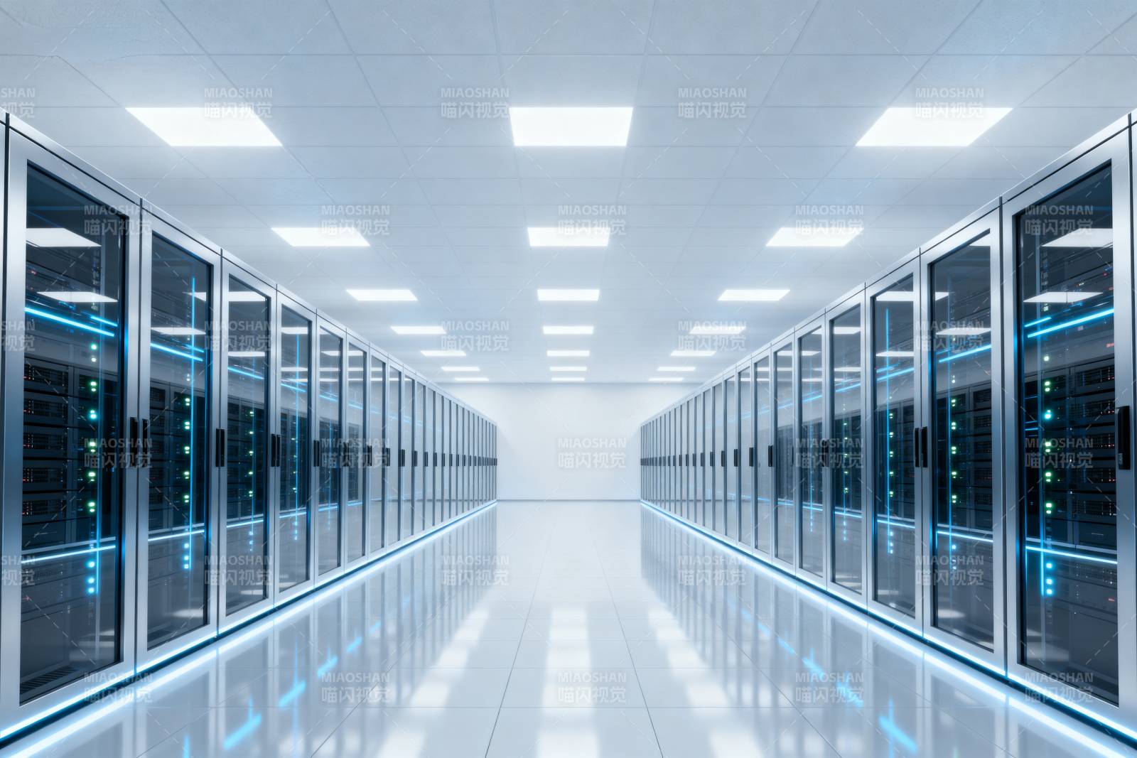 数据中心走廊图片