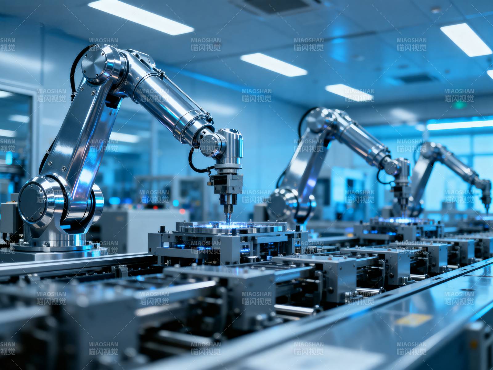 智能工厂自动化生产图片