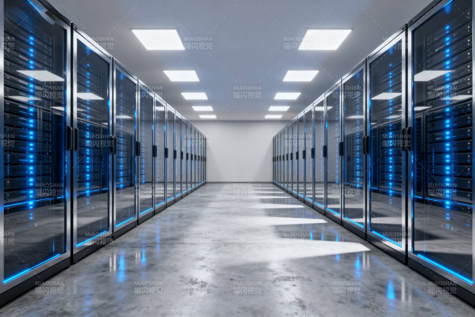 数据中心机房走廊图片