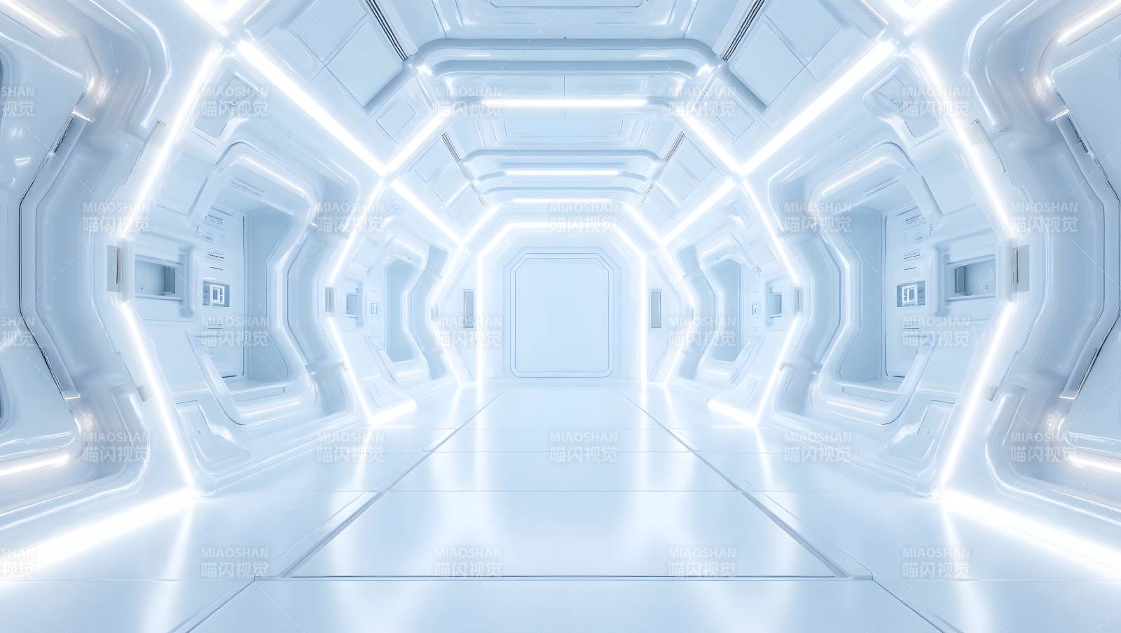 未来科技走廊图片