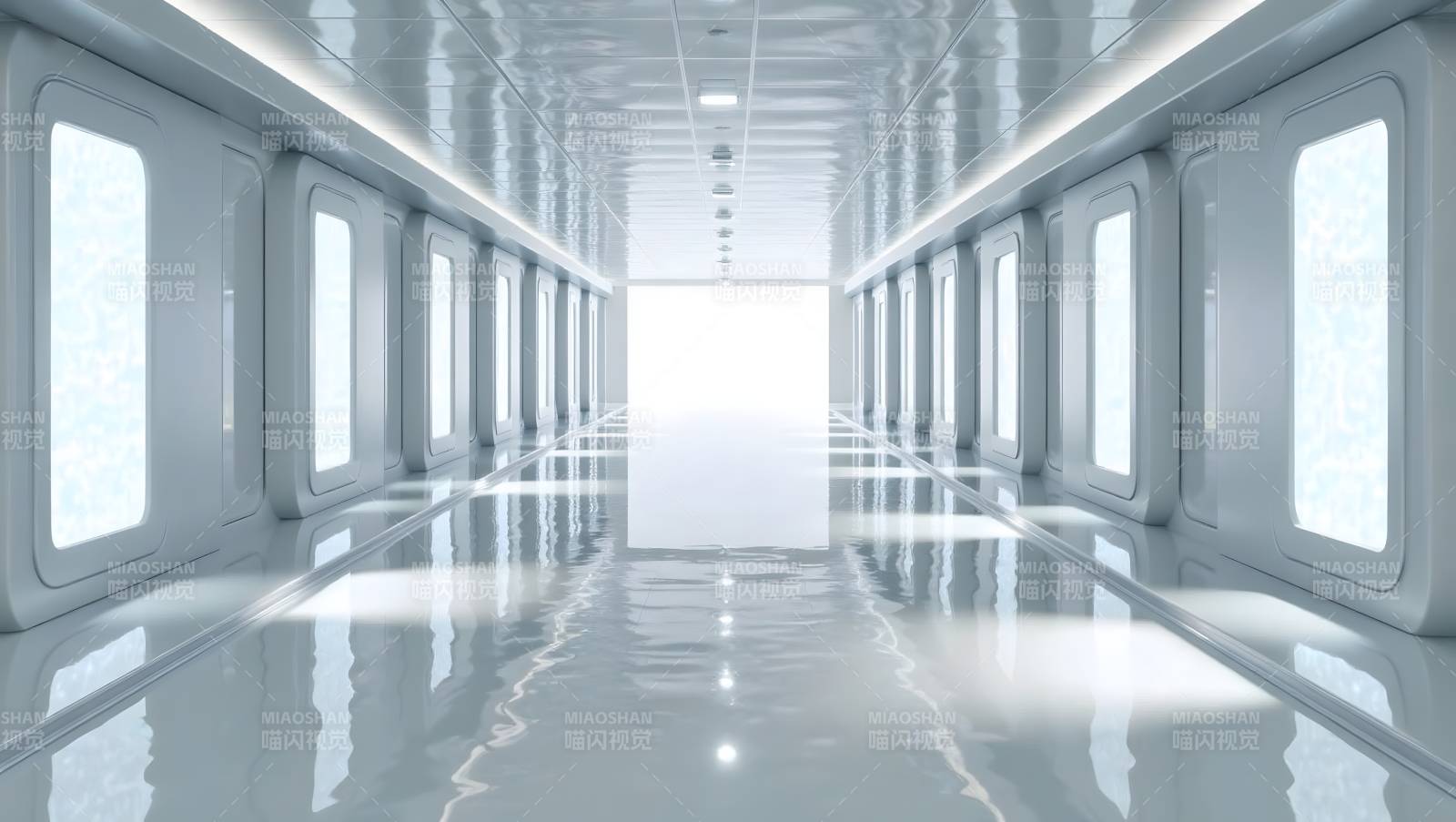 未来科技走廊图片