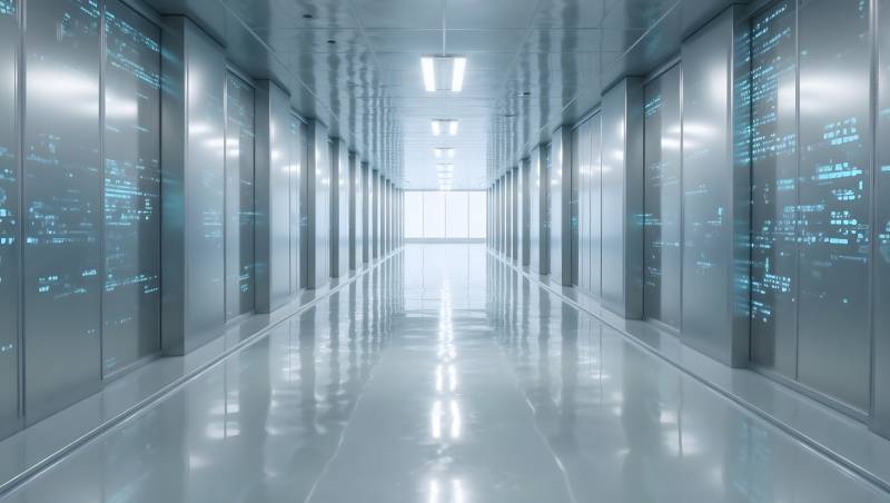 未来科技走廊图片