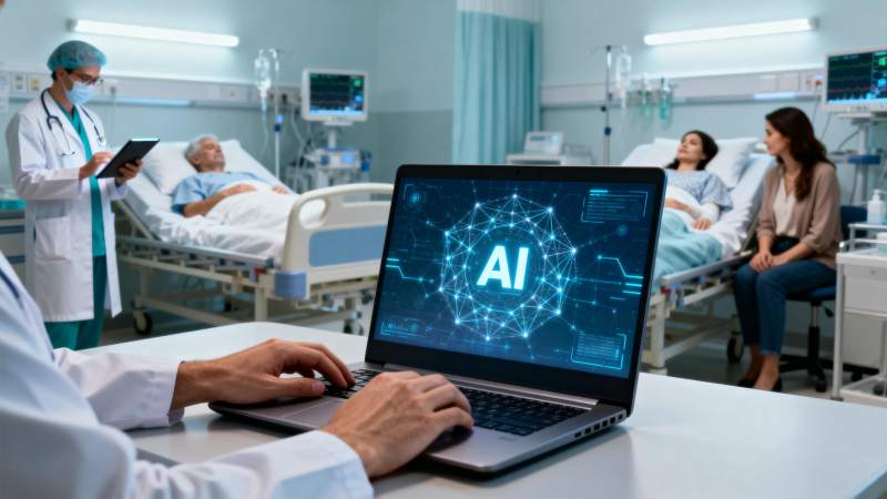 AI赋能智慧医疗图片