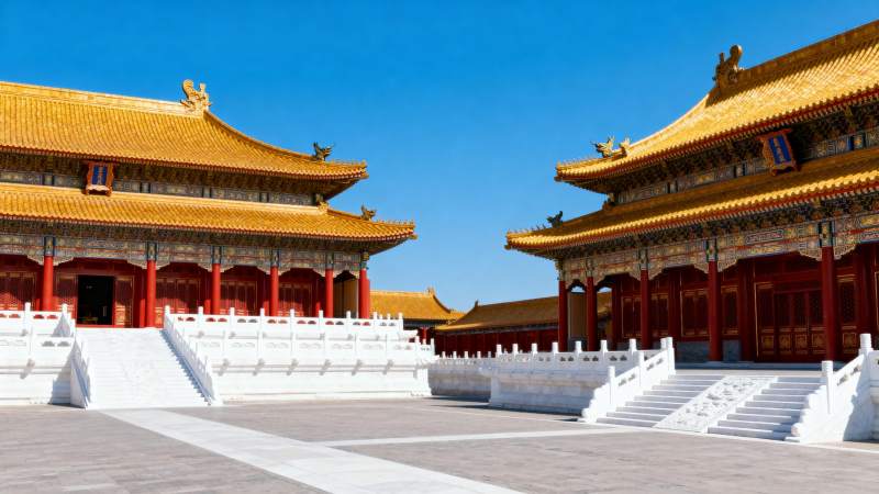 故宫金殿风光图片