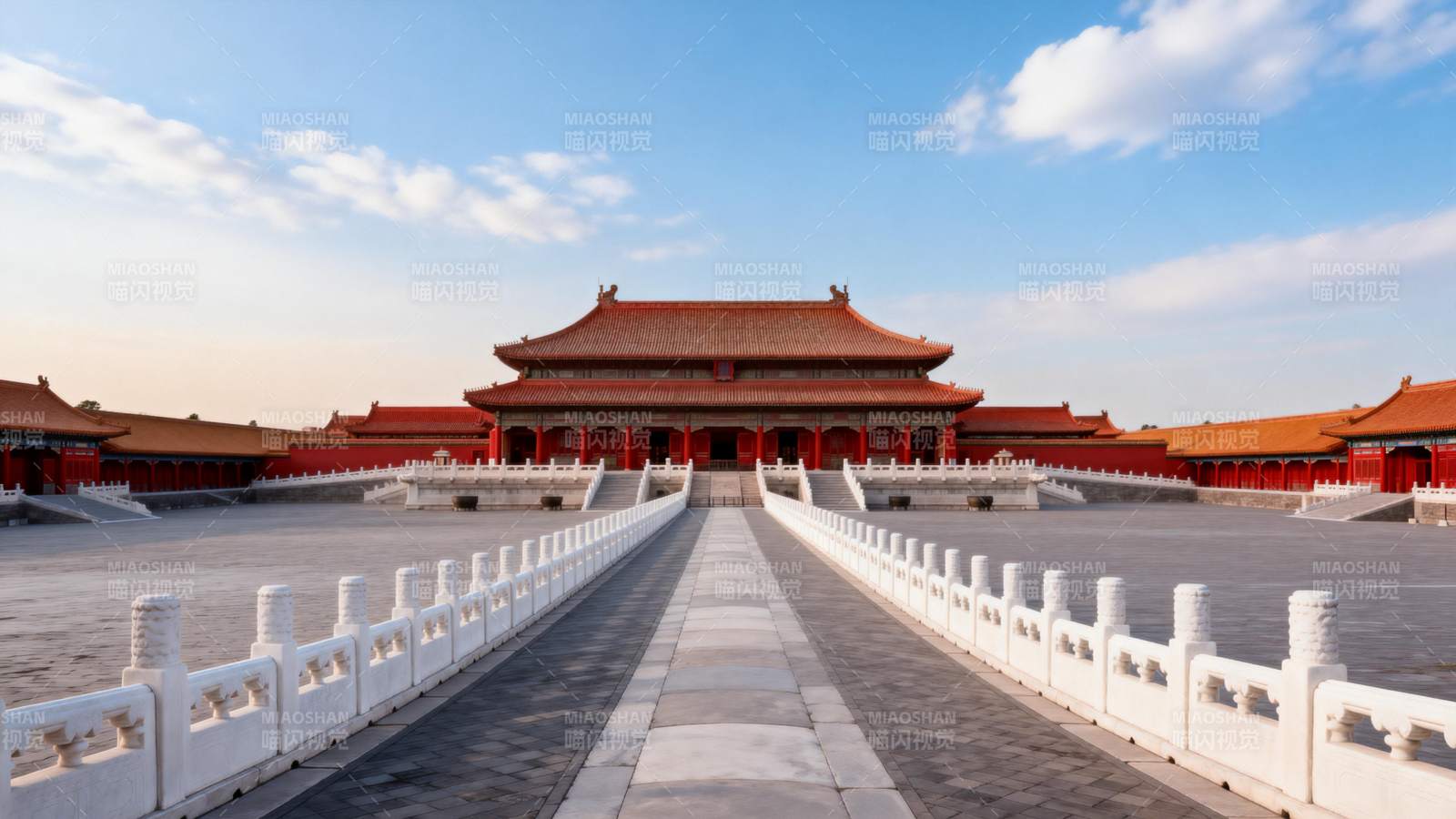 故宫宏伟殿宇图片