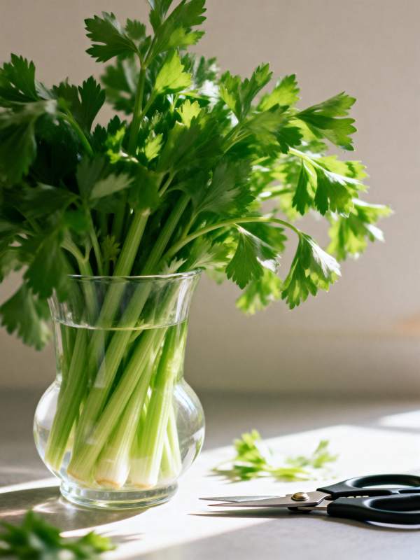 香菜静物图图片