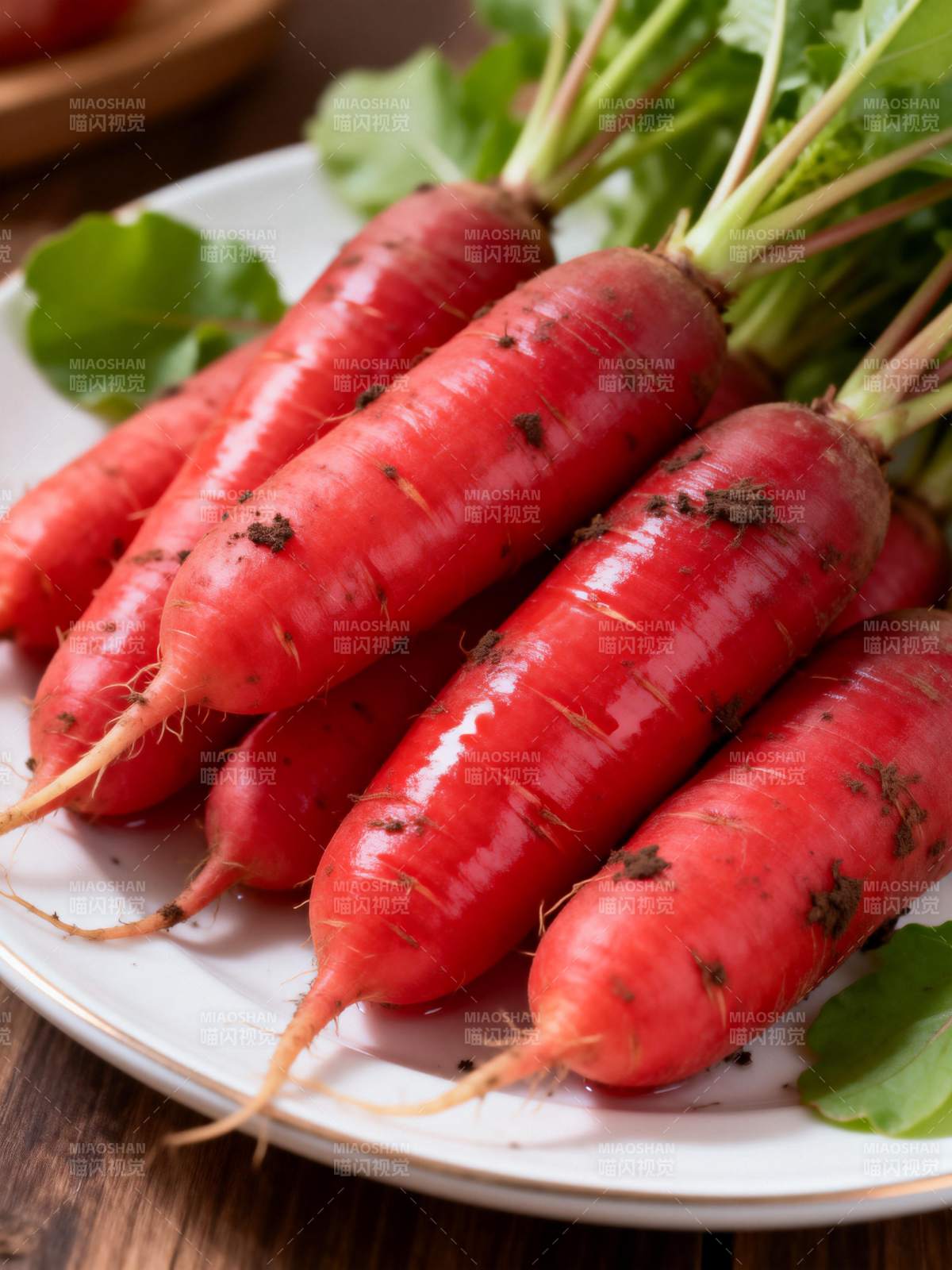 新鲜红萝卜图片