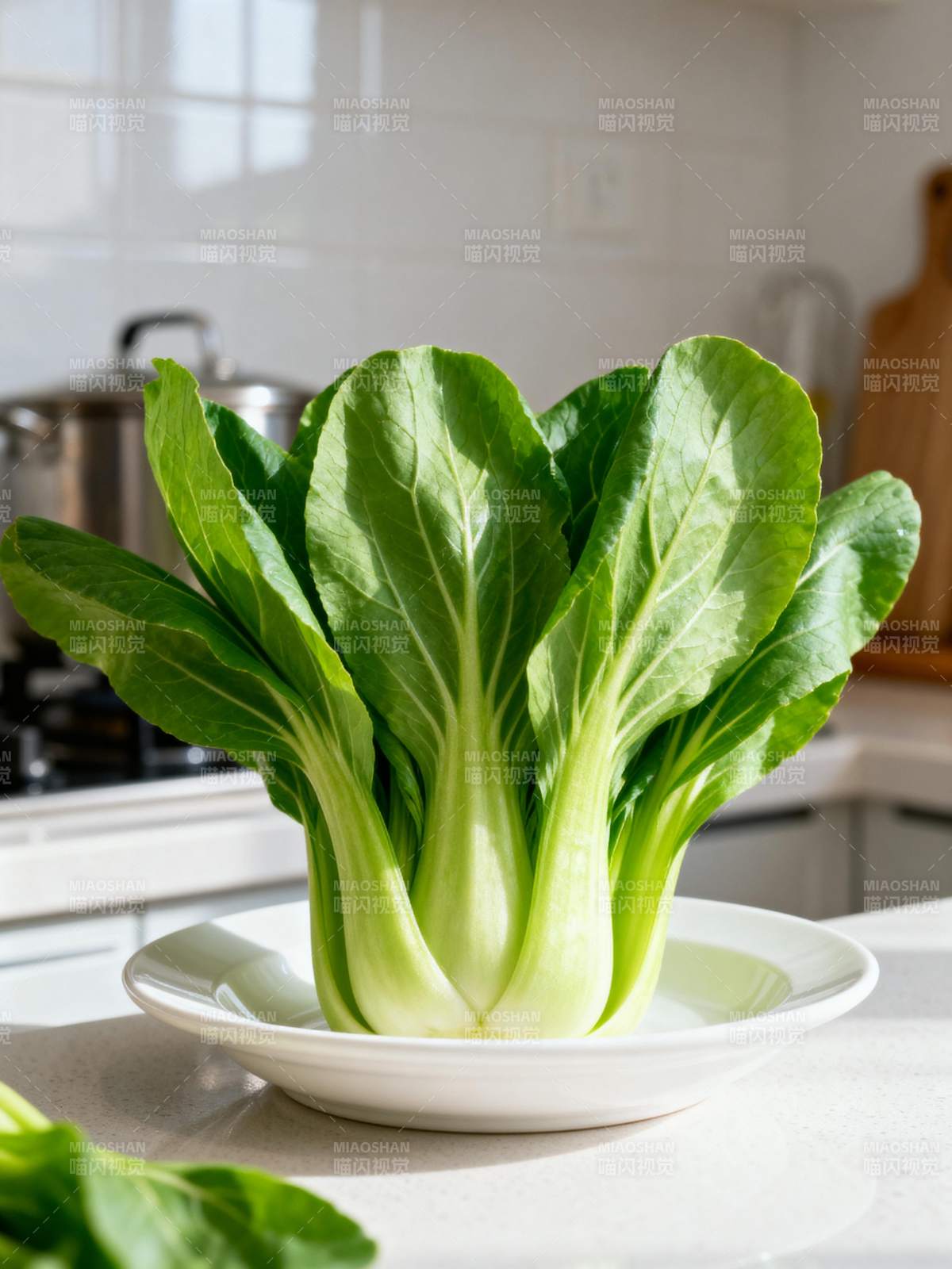 新鲜芥蓝菜图片