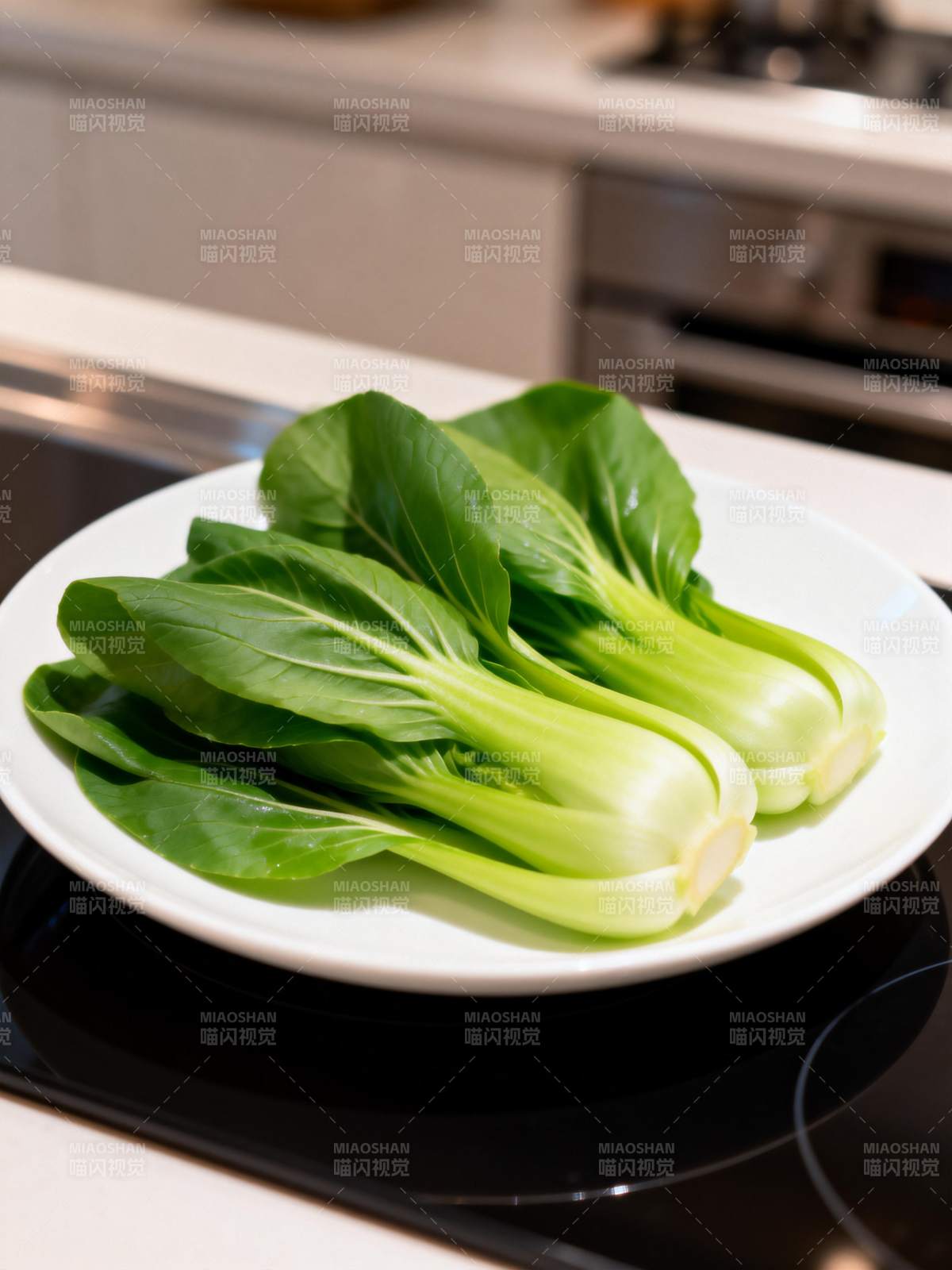 新鲜小白菜图片