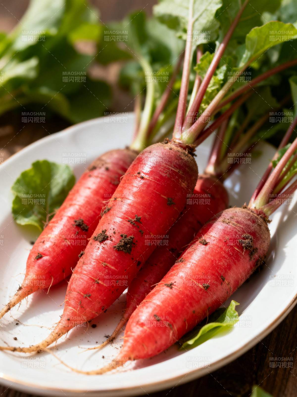新鲜红萝卜图片