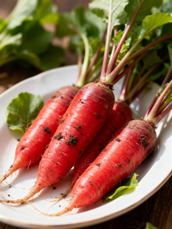 新鲜红萝卜图片