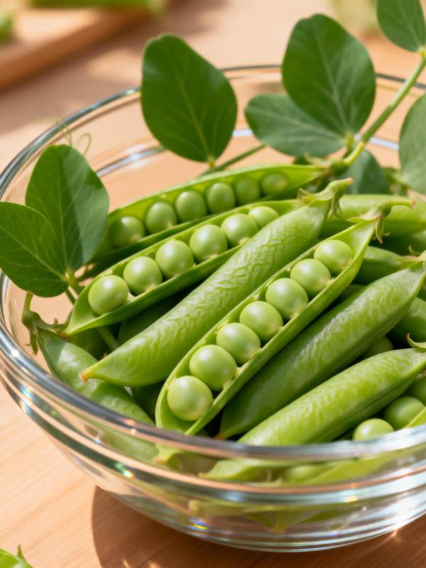 新鲜豌豆荚图片