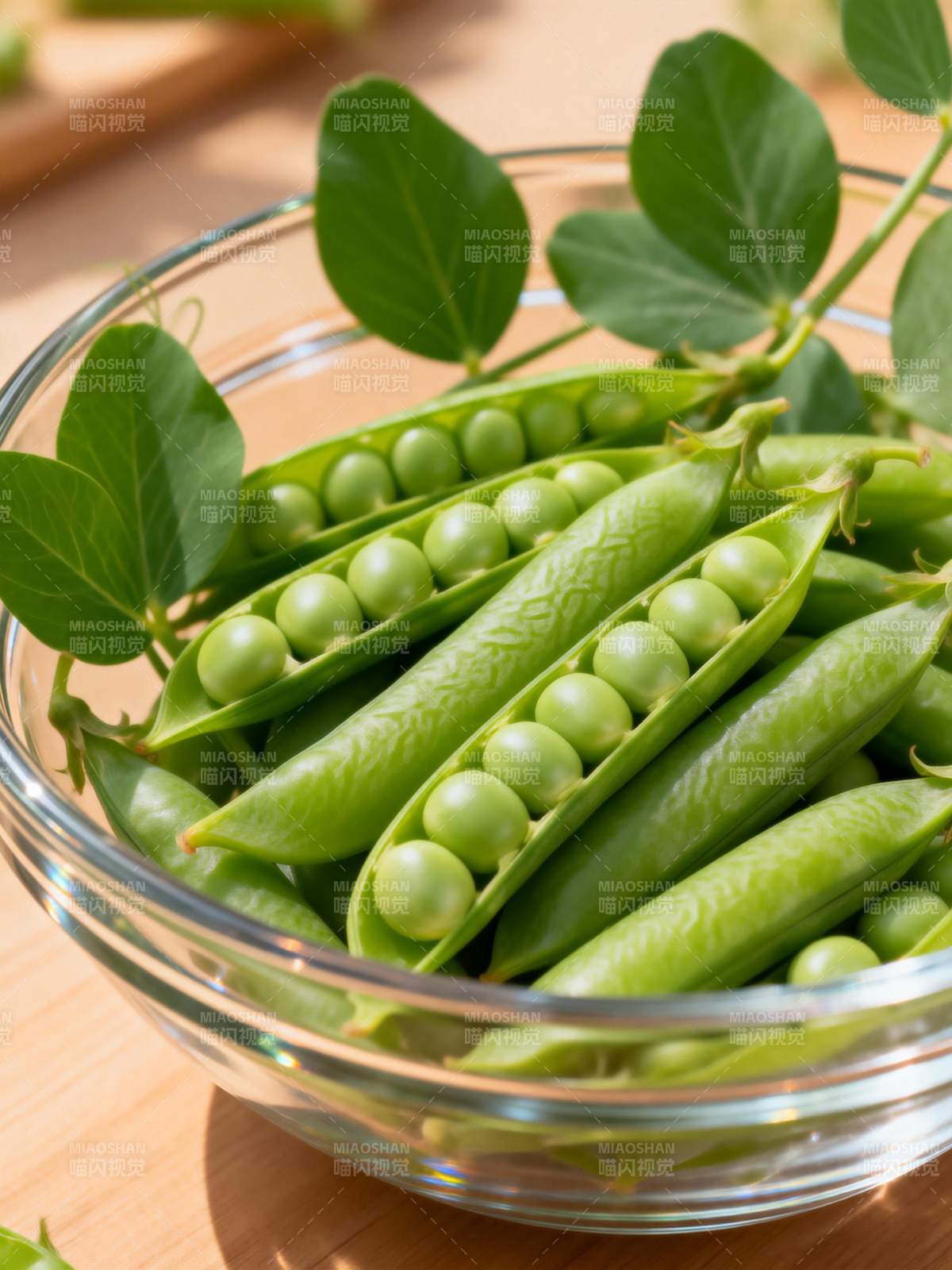 新鲜豌豆荚图片