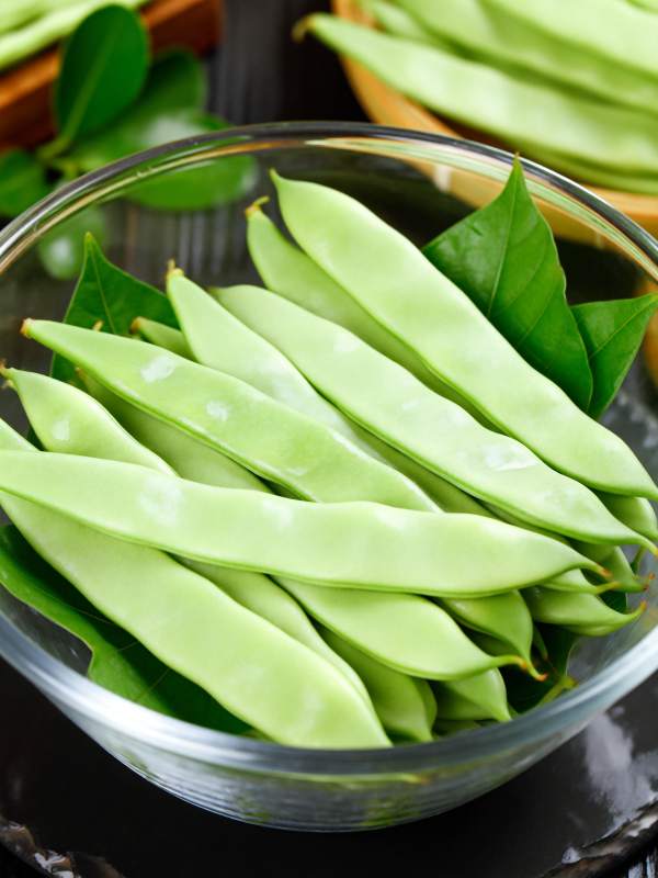 新鲜青豆荚图片