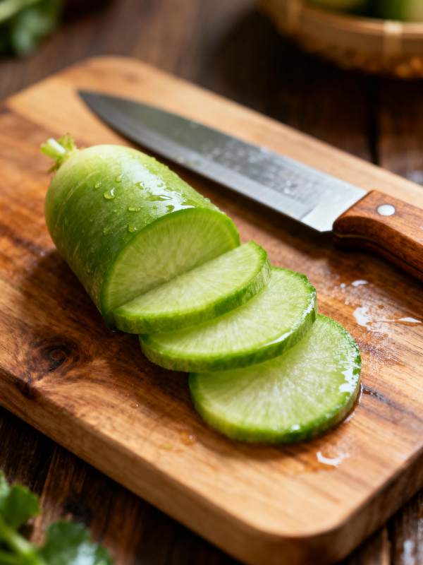 切片黄瓜 清新爽口图片