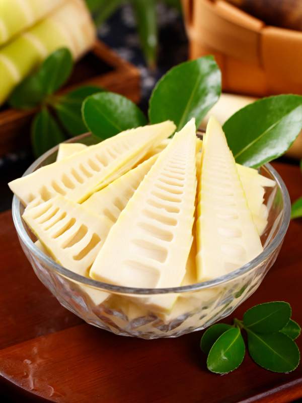 新鲜竹笋片图片