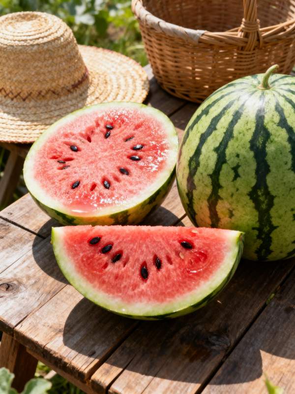 夏日西瓜盛宴图片