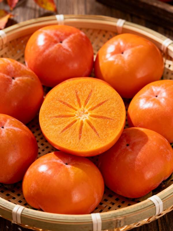 柿子丰收图图片