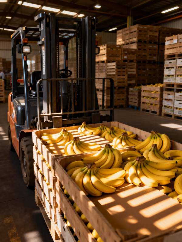 香蕉仓库搬运中图片