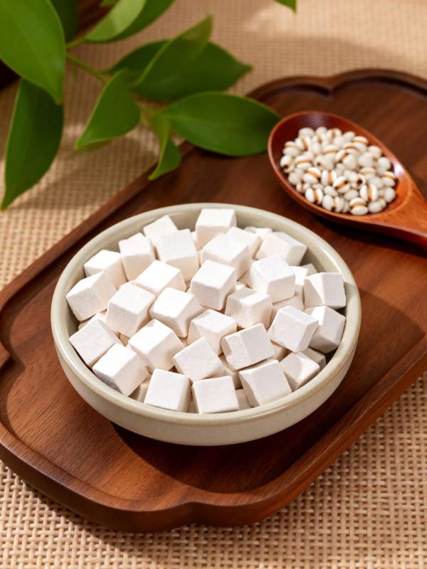 白方糖与薏米图片