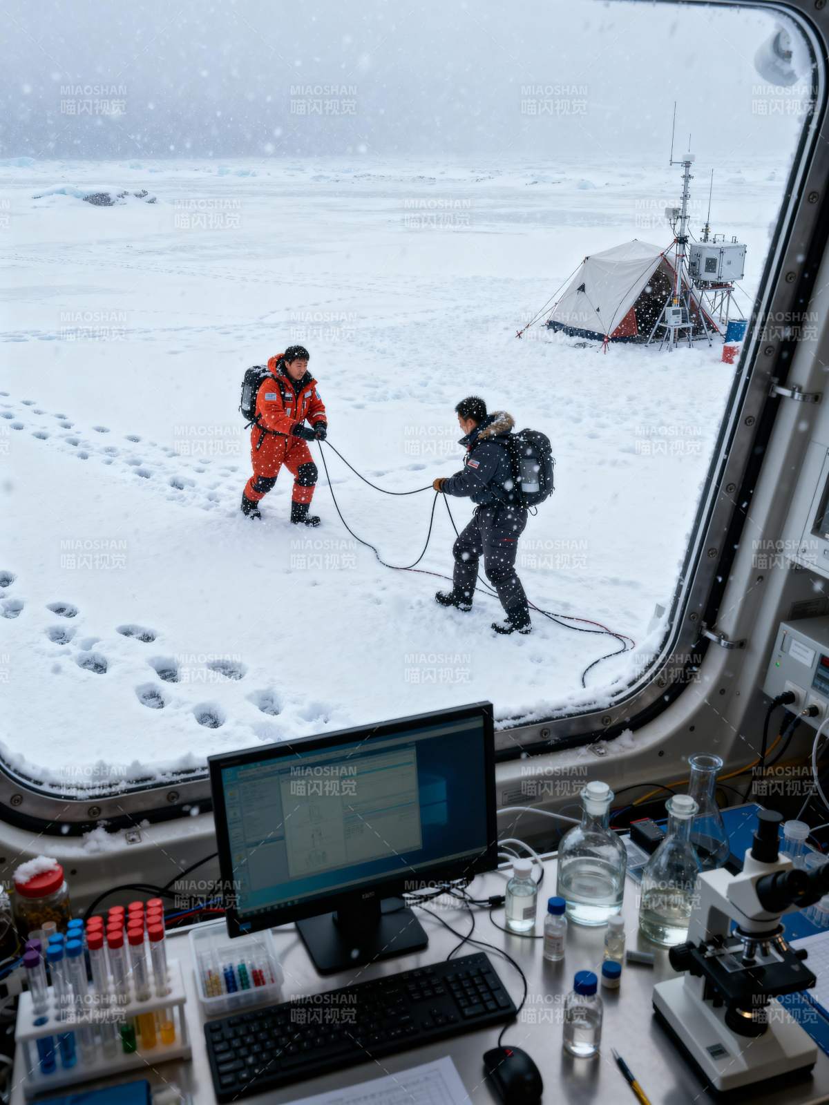 极地科考现场图片