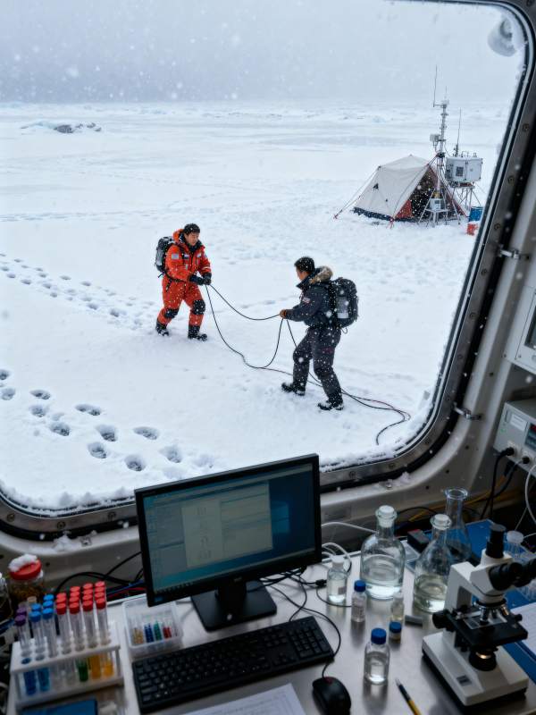 极地科考现场图片