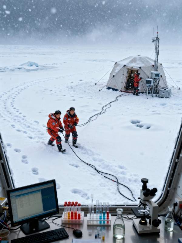 极地科考现场图片
