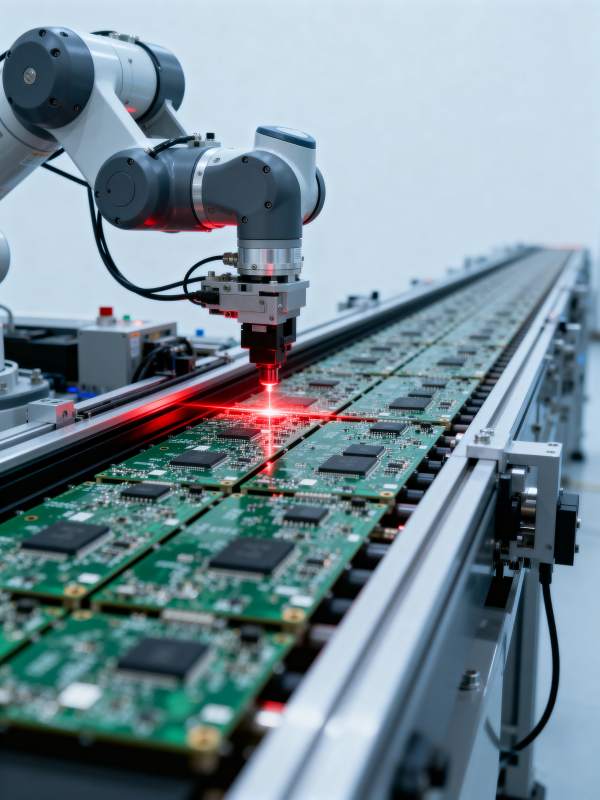 智能机器人焊接电路板图片