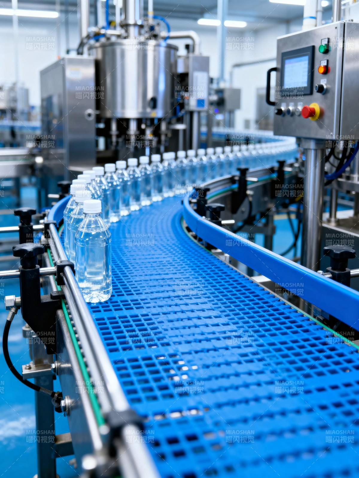瓶装水生产线图片