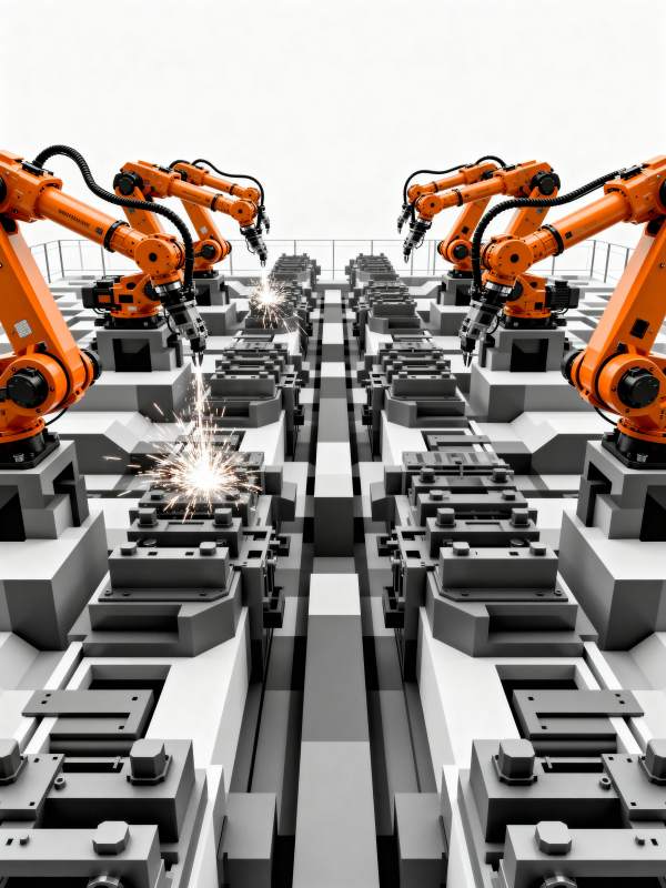 智能工厂自动化生产图片