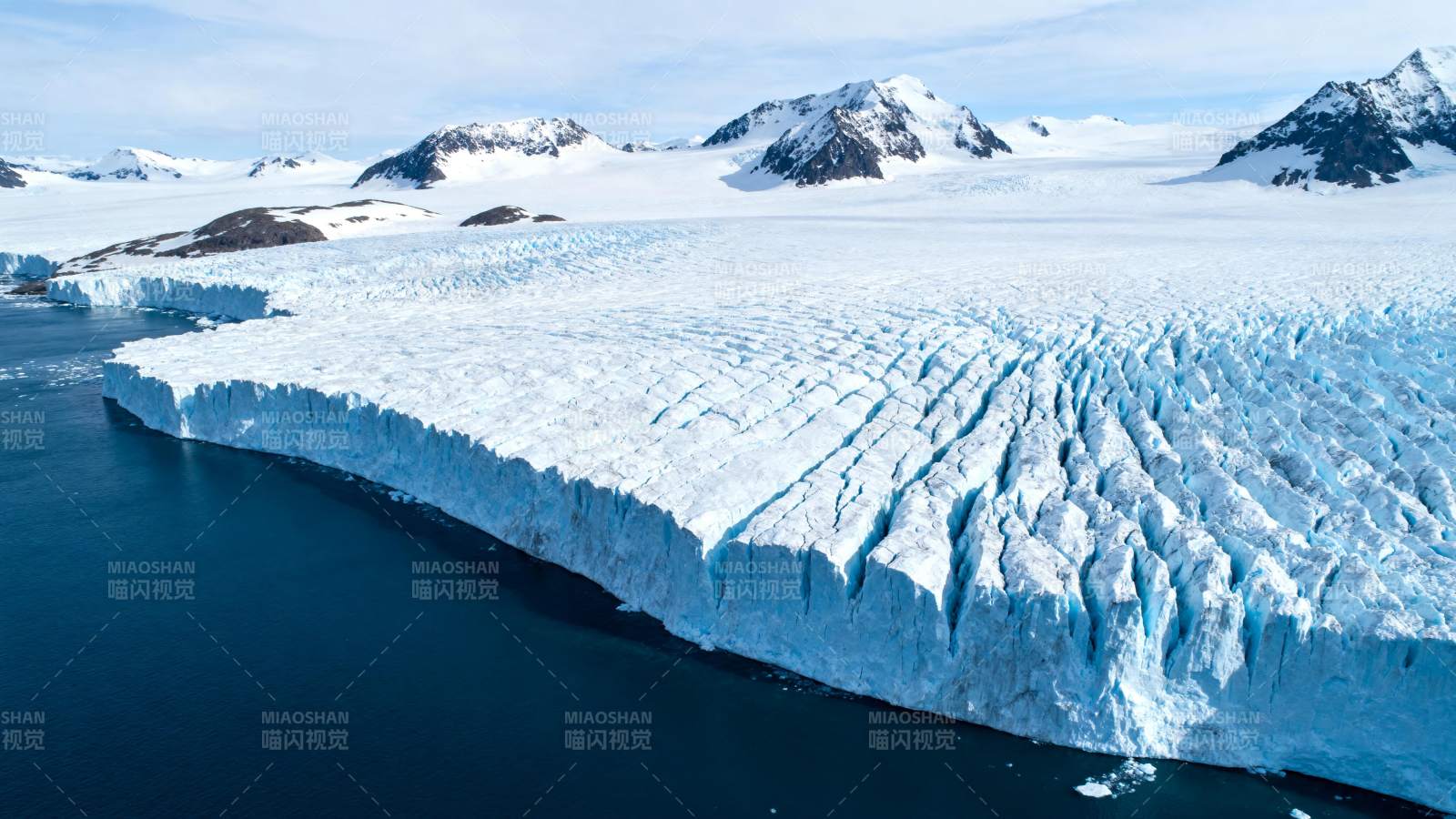 冰川壮丽景色图片