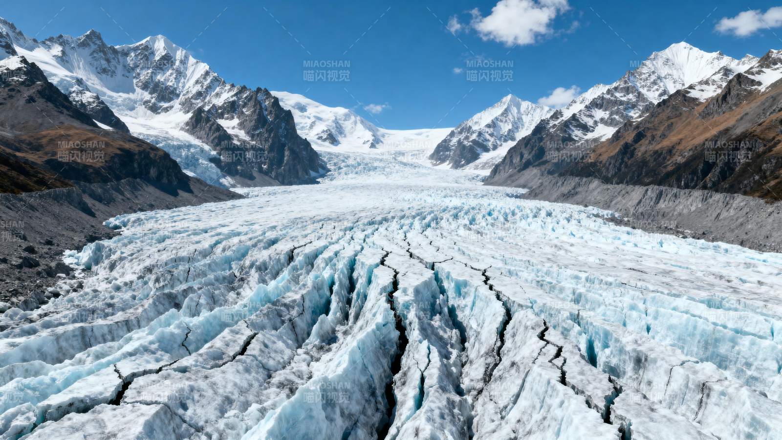 冰川壮丽景色图片