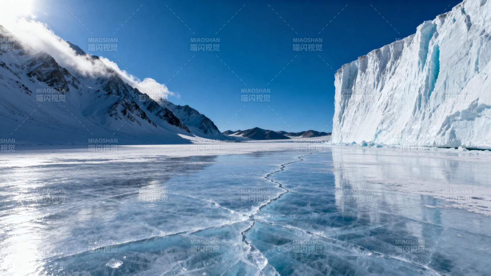 冰川壮丽景色图片