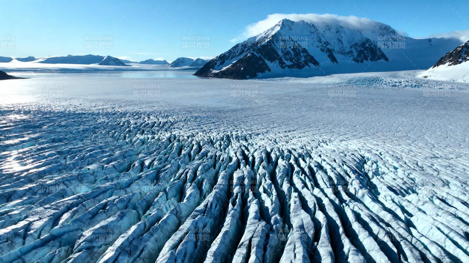 冰川壮丽景色图片