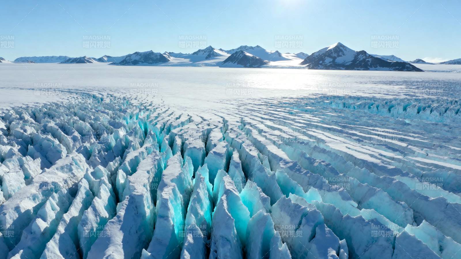 冰川奇景图片