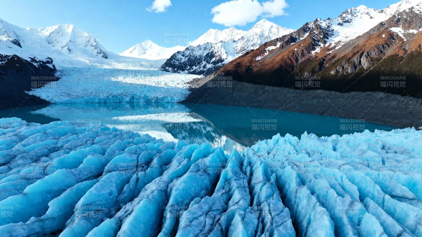 冰川奇景图片