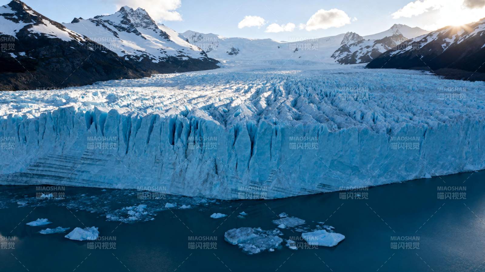 冰川壮丽景色图片