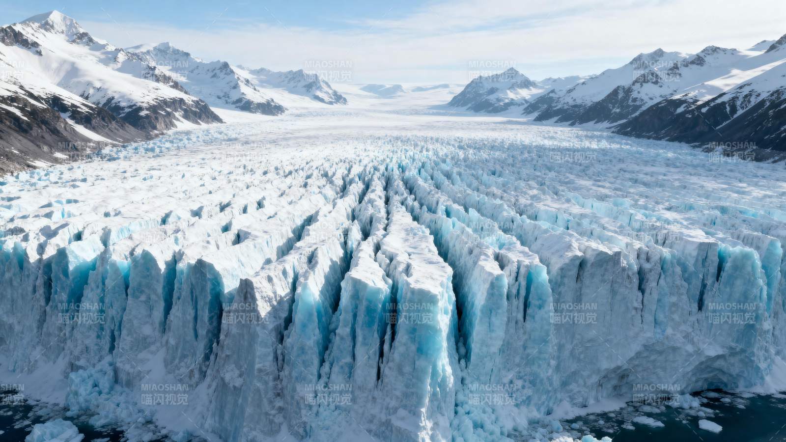 冰川壮丽景色图片