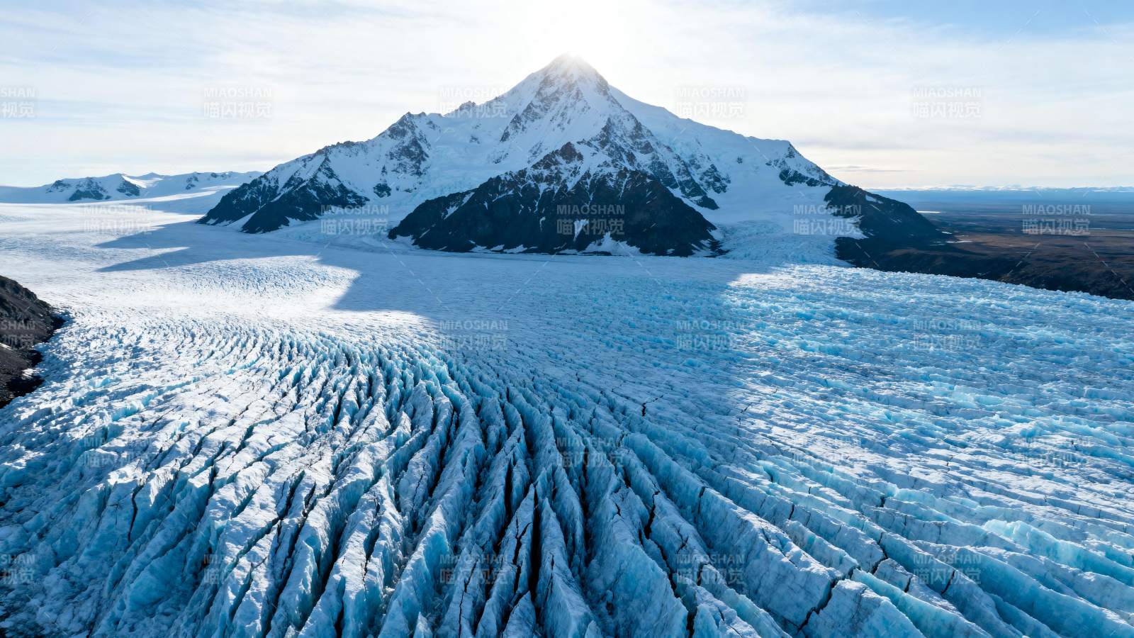 冰川雪山壮丽景色图片