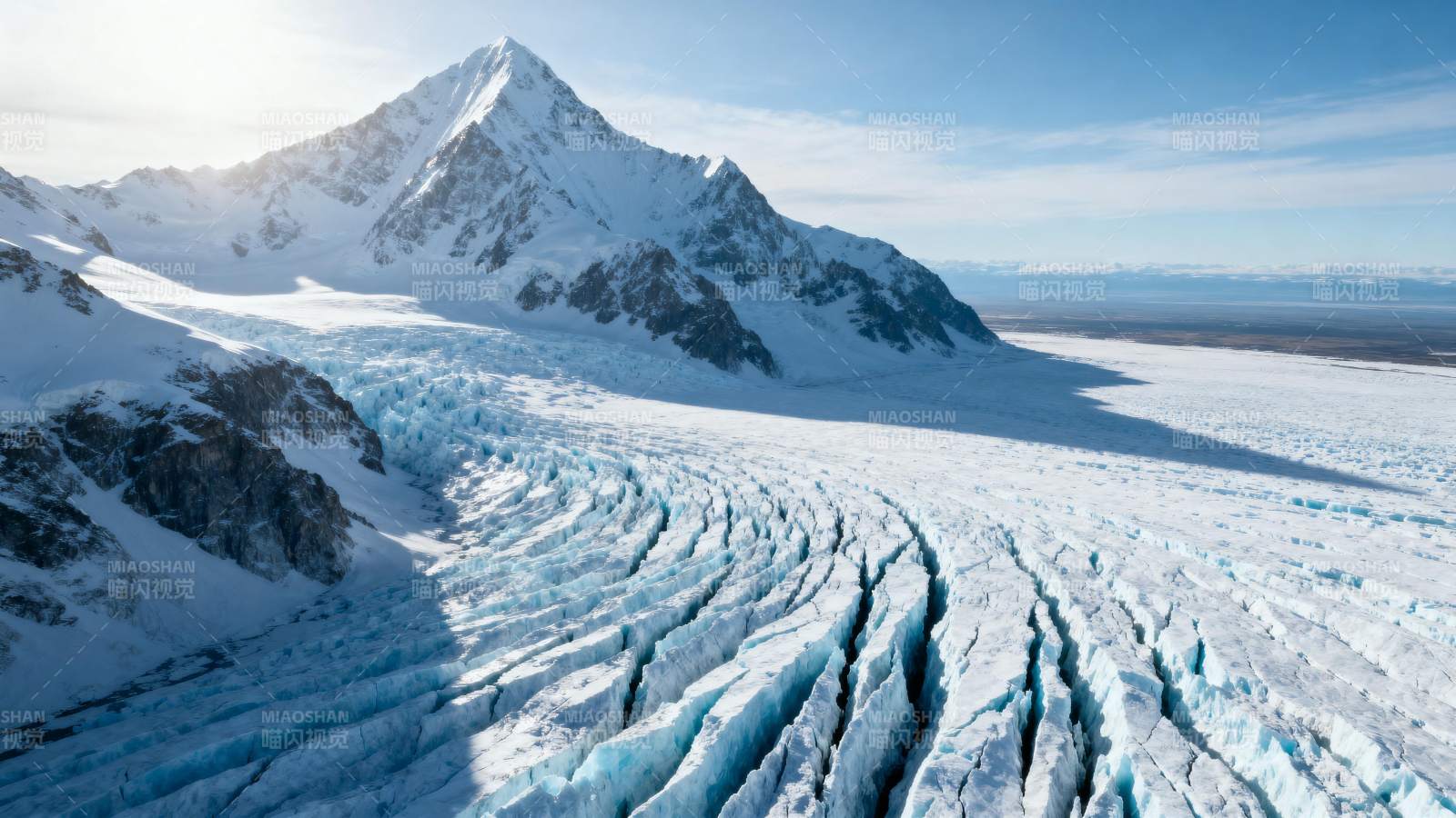 冰川雪山壮丽景色图片