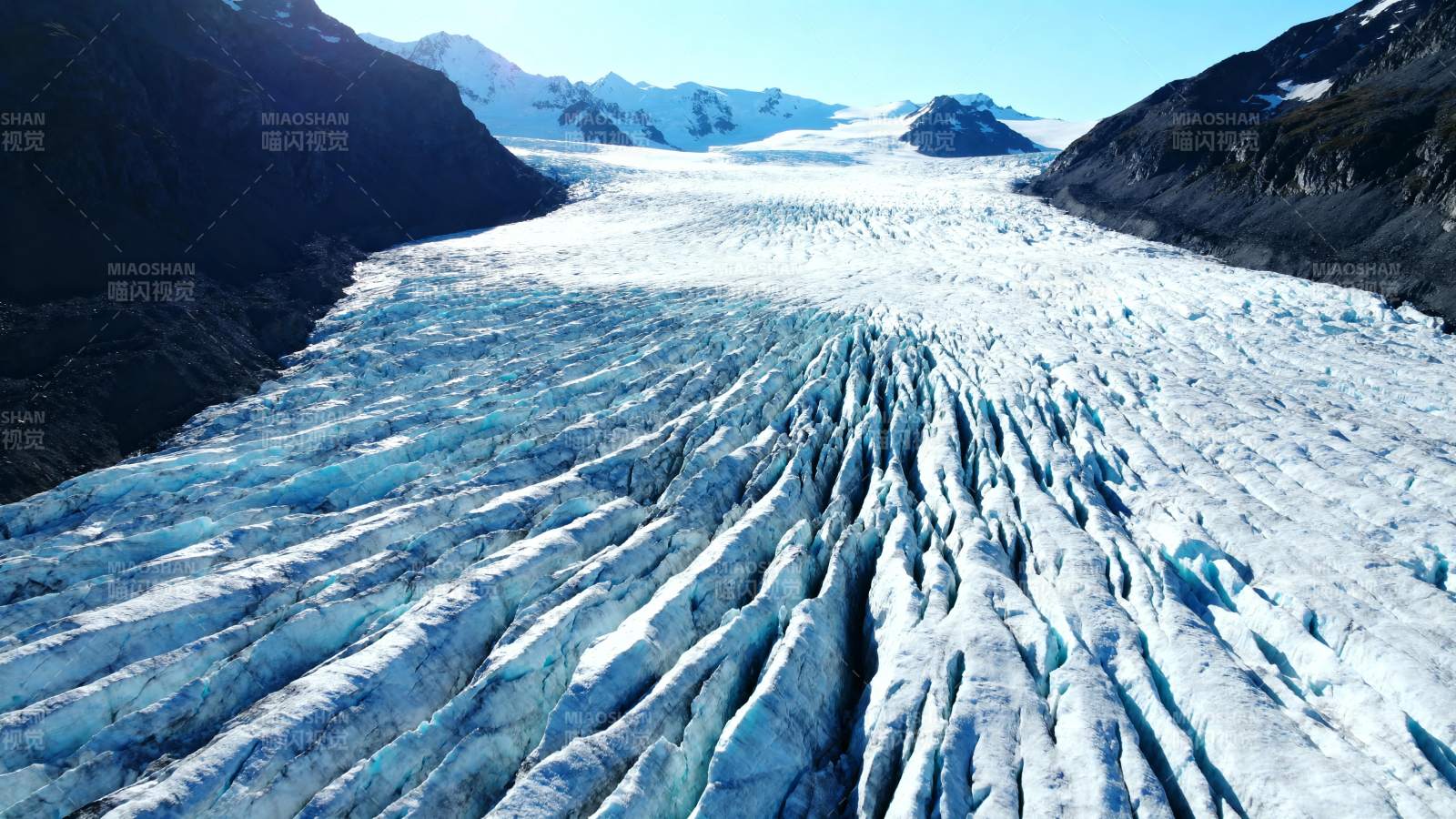冰川壮丽景色图片