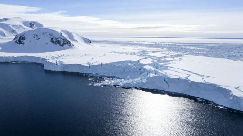 极地冰川风光图片