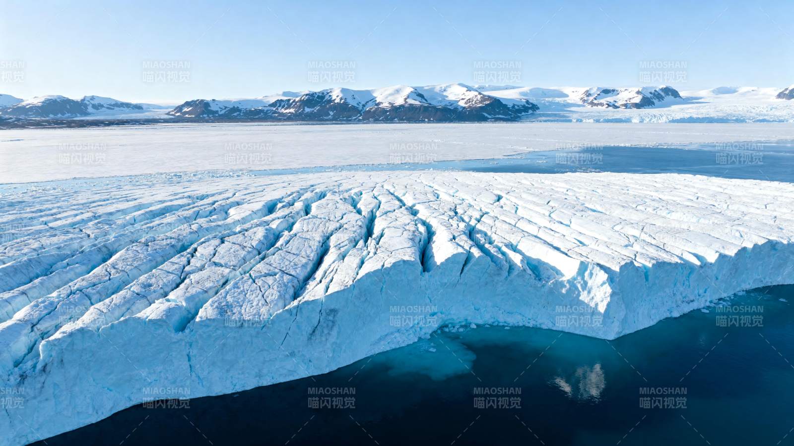 冰川壮丽景色图片