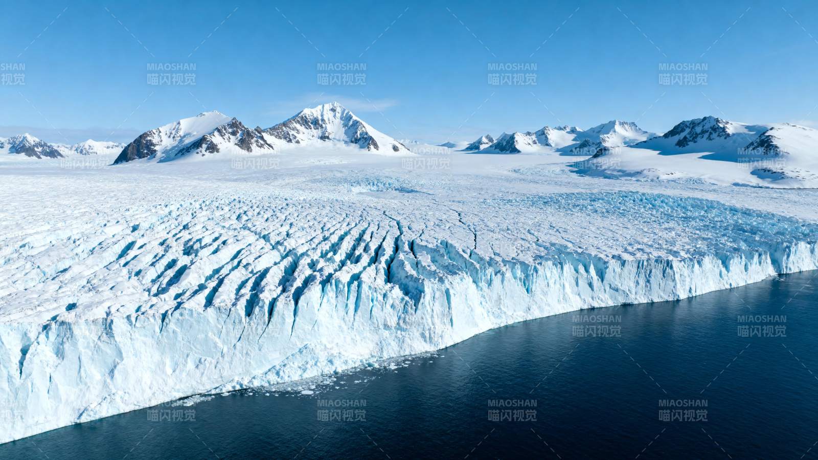 冰川壮丽景观图片