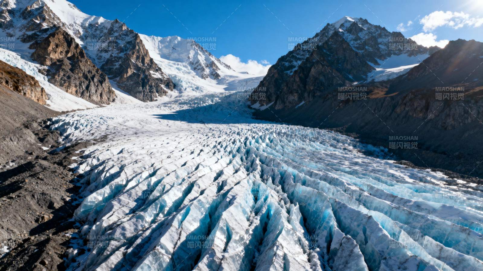 冰川雪山壮丽景色图片