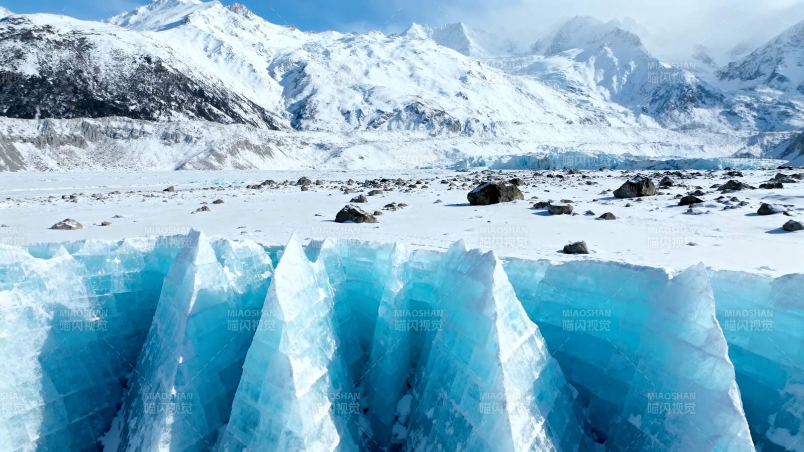冰川奇景图片