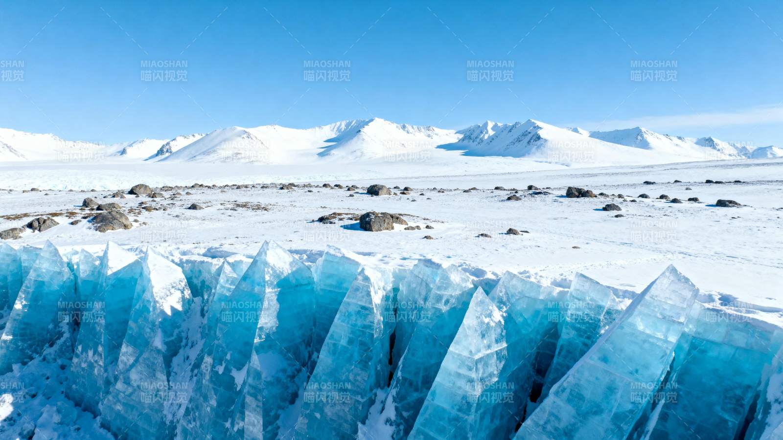 冰川奇景图片