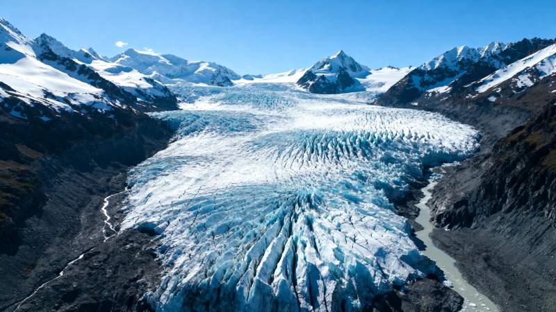 冰川壮丽景色图片