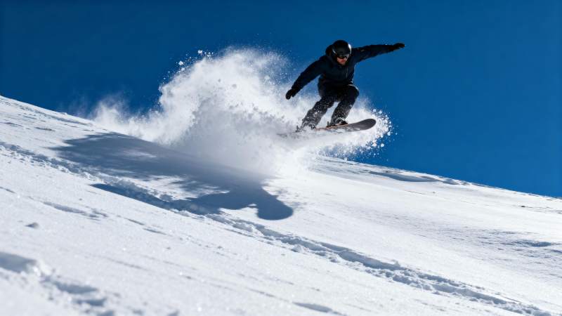 雪上飞驰 尽享刺激图片