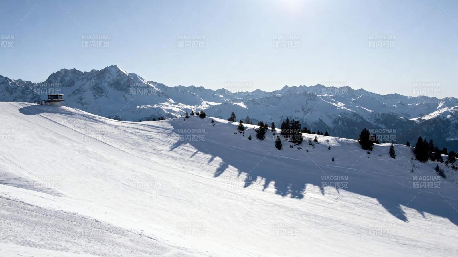雪山雪景风光图片
